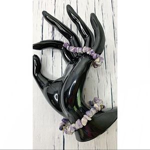 LAST 1 Lepidolite Bracelet • Genuine Lepidolite Jewelry • Handmade Bracelet